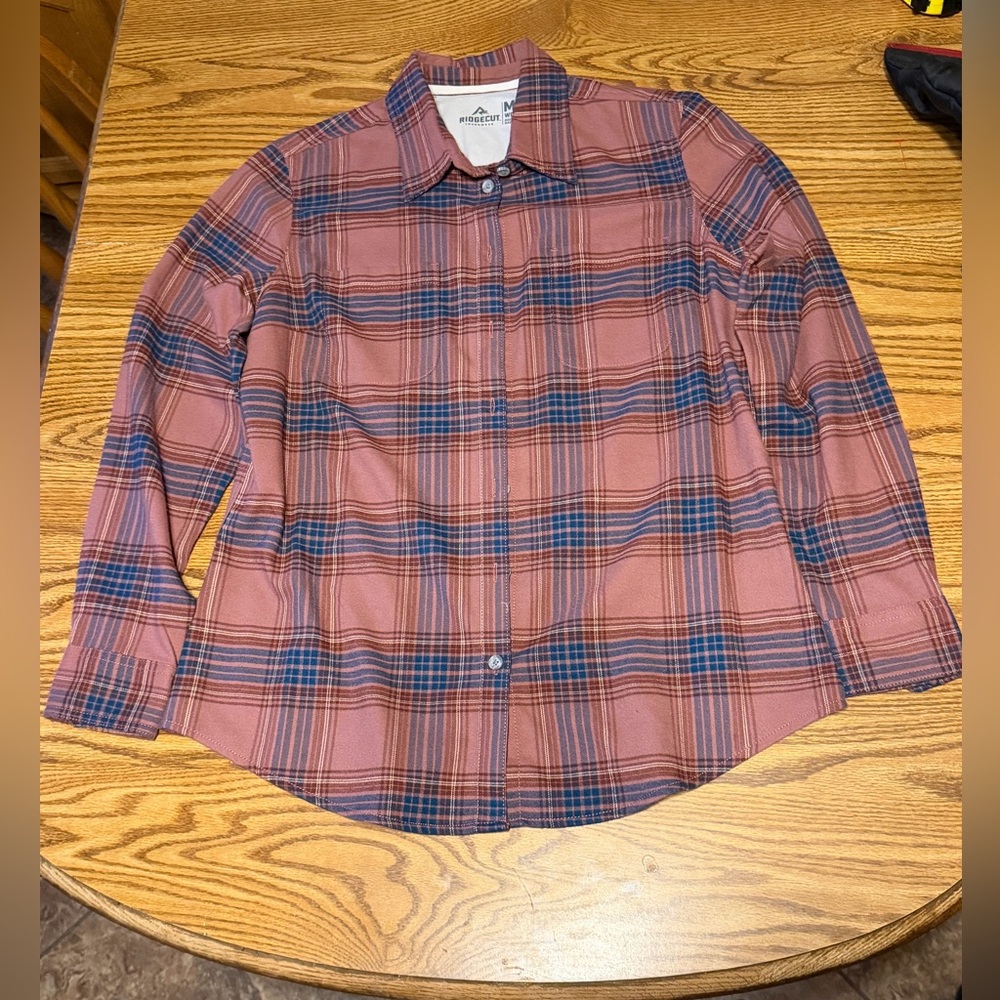 Ridgecut tough wear women flannel shirt